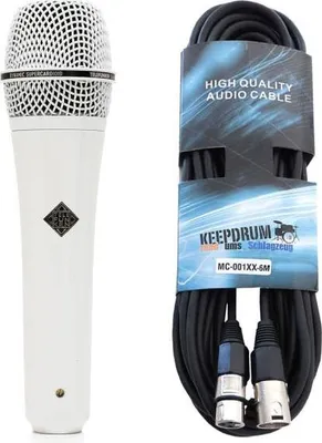 Produktbild von Telefunken M80 Weiss dynamisches Mikrofon mit Kabel