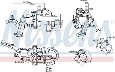 Immagine prodotto di Radiatore Valvola Egr Ford 1.5Tdci