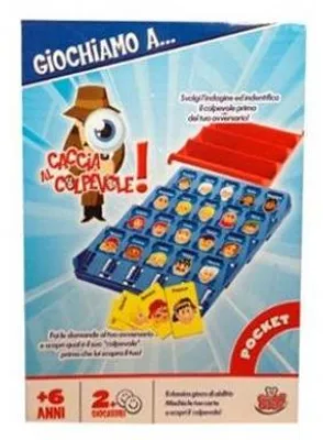 Imagen del producto de Caccia al Colpevole! (Edición italiana) – Juego de mesa – Grandi Giochi – 2 jugadores – 6+