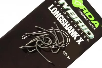 Image de Korda Longshank X hameçon à carpe, taille:4
