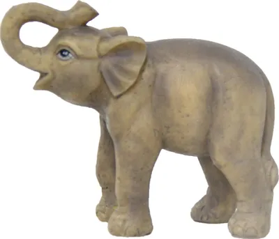 Elefante FADEDA / altezza: 9 cm / dipinto a mano / figure