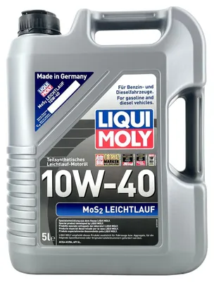 Produktbild von LIQUI MOLY MoS2 Leichtlauf für 10W-40 5 Liter Motoröl Motorenöl Teilsynthetisch Öl