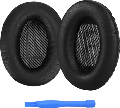 Produktbild von Ersatz Ohrpolster für Bose QuietComfort 35 Quiet Comfort 35 II - Schwarz