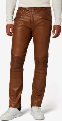 Immagine prodotto di Scarpe da ginnastica Lederjeans Ricano FRANKLIN - cognac / 42