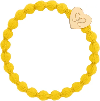 Produktbild von By Eloise London Gold Heart Mustard Yellow