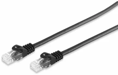 Produktbild von S/CONN maximum connectivity Netzwerkkabel-RJ45 Patchkabel U/UTP mitCat.7 Rohkabel schwarz 3m (08-35045)