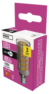 LED žárovka do digestoře Classic JC / E14 / 4,5 W (40 W) / 465 lm / neutrální bílá