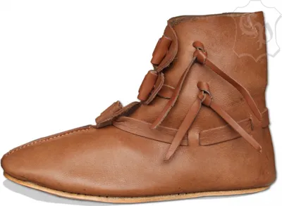 Produktbild von Wendegenähte Halbstiefel mit Knebelverschluss : 39 Größe: 39