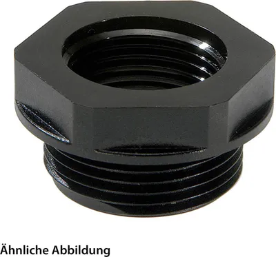 Produktbild von WISKA ATEX-Reduzierung M/M von M32x1,5 auf M16x1,5 flach Sechskant Polyamid (PA) II2DExtbIIICDb / II2GExebIICGb / II 2G