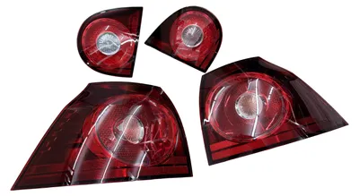Für VW Golf 5 2003-2008 auch für Golf R32 Original Rückleuchten "R" in Kirschrot in der Farbe rot von Marelli Aftermarket Germany GmbH
