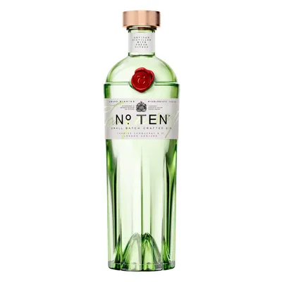 Produktbild von Tanqueray No. 10 Gin, Spirituose für Gin & Tonic, 47,3% Vol, 700ml Einzelflasche