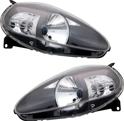 Produktbild von TYC Scheinwerfer Set für Fiat Grande Punto 199 ab 2008- Facelift SPORT Anthrazit