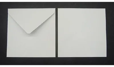 Produktbild von Briefumschläge 130x130mm 100g/qm gummiert VE=100 Stück weiß