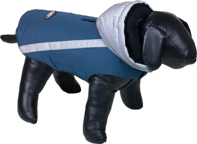 Produktbild von Nobby Hundemantel Reflect blau, Rückenlänge: 23 cm