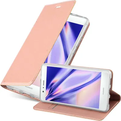Produktbild von Cadorabo Handyhülle für Huawei P9 LITE 2016 / G9 LITE Schutz Hülle in Rosa Cover Etui Book Case Booklet