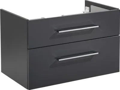 Produktbild von Fackelmann HYPE 3.0 Waschtischunterschrank 80 cm, Anthrazit, 2 Schubladen