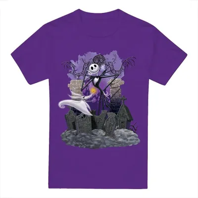 Immagine prodotto di The Nightmare Before Christmas - Maglietta da uomo TV3477 (M) (Viola)