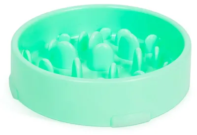 Obrázek produktu pro Miska pro psy – miska proti hltání – miska zabraňující hltání – 20 cm – zelená [60009GR]