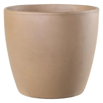 Produktbild von Deroma Pflanztopf Egg Pot White Garden Terrakotta Ø 29 x 22 cm
