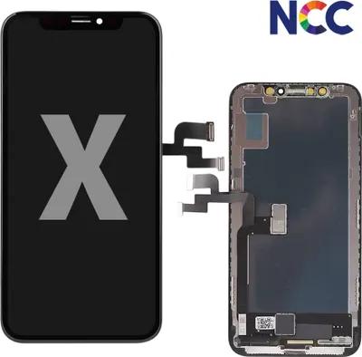 Produktbild von NCC Soft OLED Display Bildschirm Touchscreen Schwarz für iPhone X