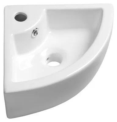 Productafbeelding van Sapho GYNT wastafel, keramiek, 33x33 cm, wit
