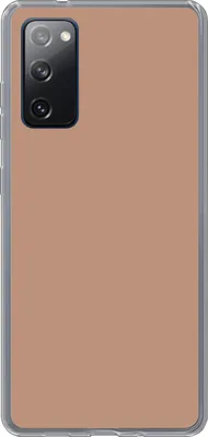 Produktbild von MuchoWow® Handyhülle Schutzhülle Hülle für Telefoonhoesje Samsung Galaxy S20 FE Beige - Farbe - Rosa Silikon Softcase Handy Hülle - Abdeckung