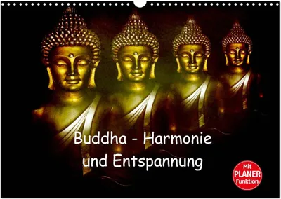 Produktbild von Buddha - Harmonie und Entspannung (Wandkalender 2025 DIN A3 quer), CALVENDO Monatskalender