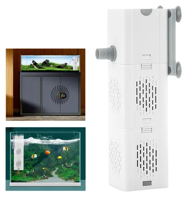 Immagine prodotto di Filtro per acquario da 6 W, 500 l/h, pompa filtro silenziosa per acquari da 35-80 litri
