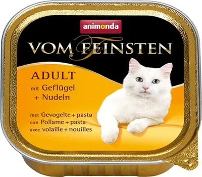 Immagine prodotto di Animonda Vom Feinsten Adult con pollame e pasta 100gx32