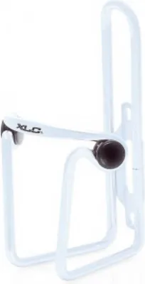 Produktbild von XLC Trinkflaschenhalter Alu BC-A02, Polster rund, weiß