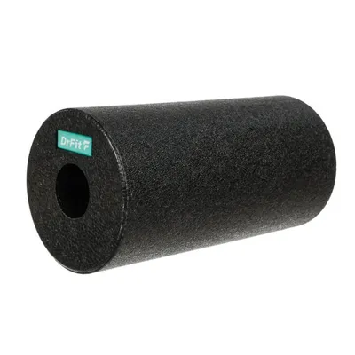 Zdjęcie produktu dla DrFit Travel roller do rehabilitacji ø15x33 cm (czarny)