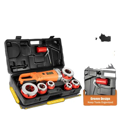 Zdjęcie produktu dla Gwintownica elektryczna do rur, silnik 1800 W, możliwość gwintowania 1/2-2"