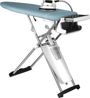 Produktbild von LauraStar S Pure, 2200 W, Aluminium-Sockelplatte, 3,5 bar, 1,2 l, Blau, Silber, Weiß, 2,3 m