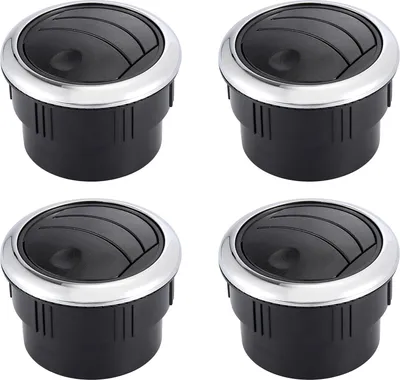 Produktbild von 4 Stück AC Luftauslass Entlüftungsknopf für RV Bus Boot Yacht 87mm 75mm 70mm