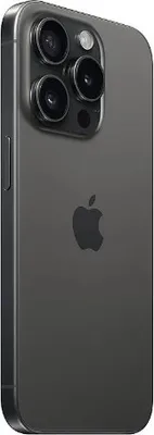 Produktbild von Apple iPhone 15 Pro 256GB Titan Schwarz