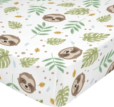 Image de Drap de lit HappyFriday MOSHI MOSHI MOSHI Coloured 15 x 2 x 38 cm 60 x 120 x 14 cm