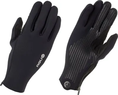 Produktbild von Agu Neopreen Zip Handschuhe Schwarz XL Mann Schwarz XL