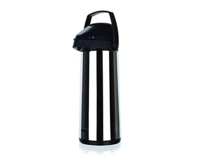 Zdjęcie produktu dla Termos ze stali nierdzewnej z pompką CULINARIA 1,9 l, czarny, OK