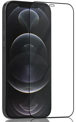 Produktbild von 1-Pack iPhone 12 Pro Displayschutzfolie - Gehärtetes Glas 9H - Super Qualität 3D