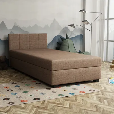 Obrázok produktu pre Jednolôžková posteľ 80x195 NAYLA 1 - béžová