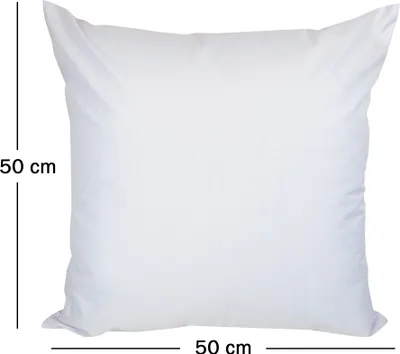 Produktbild von JACK 2er Set 50x50cm Outdoor Kissenhülle Kissenbezug Wasserfest Sitzkissen Lounge Kissen Garten Stuhl Lotus Effekt, Farbe:Weiß