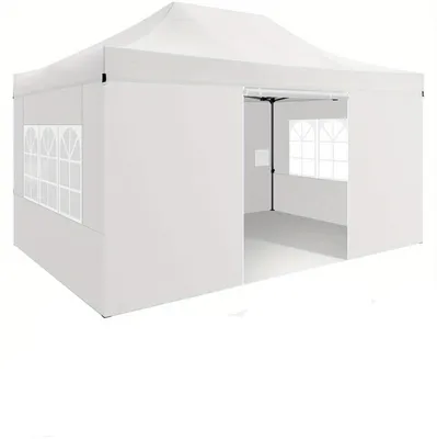 Imagen del producto de Tienda de campaña pop-up - Tienda de campaña para eventos - Carpa para mercados - Tienda de campaña para exteriores - Carpa para eventos - 3x4,5 metros