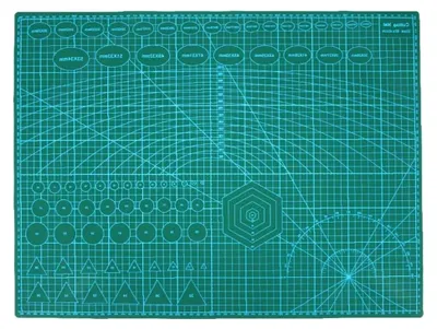 Produktbild von PVC Doppelbedruckte Selbstheilende Schneidematte 60 X 45 cm für Bastelarbeiten