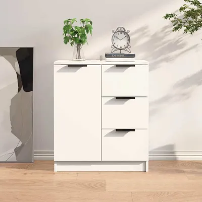 Produktbild von vidaXL Sideboard Weiß 60x30x70 cm Holzwerkstoff