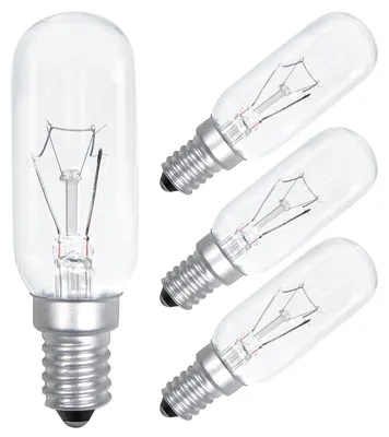E14 40W Abzugshaubenlampe 320lm T25 Warmweiß 2700K 4er-Pack