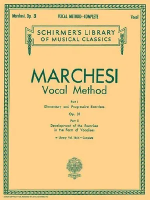 Produktbild von Vocal Method, Op. 31 (Complete)
