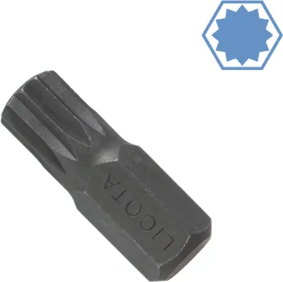 Produktbild von M10 Spline Bit, 10mm Hex, -Shop, S2 Stahl