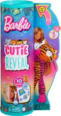 Obrázek produktu pro Barbie Cutie Reveal HKP99, Módní panenka, Ženy, 3 rok/roky, Chlapec/děvče, 303 mm, Vícebarevný