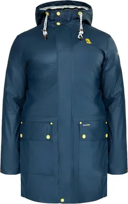 Produktbild von Herren Regenjacke wasser- und winddicht mit Fleece-Innenjacke, Reißverschluss und Druckknöpfen