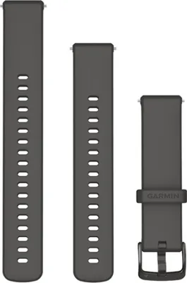 Produktbild von GARMIN Riemen - QUICK RELEASE 18 MM - Grau
